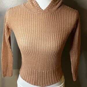 Kids Tan Knit Sweater